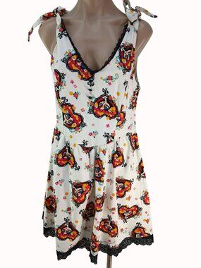Book of Life Womens Hot Topic Dress Size XL Day Dead Dia de Las Muertos Skull